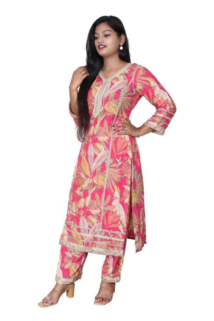 MUSLIN CO-ORD SET LONG